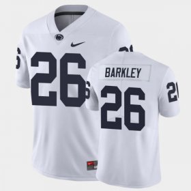 #26 Saquon Barkley Nittany Lions Football Men White Jersey 583415-980