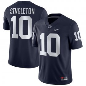 #10 Nicholas Singleton PSU Football Men's Navy Jersey 909245-558