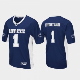 #1 Max Power Penn State Football Men's Navy Jersey 163982-807