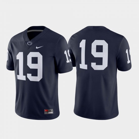 #19 Game Penn State Football Mens Navy Jersey 531903-618