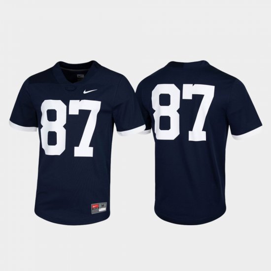 #87 Untouchable Penn State Nittany Lions Game Men Navy Jersey 362815-808