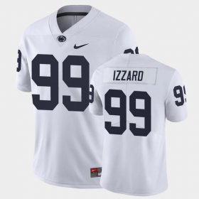 #99 Coziah Izzard Limited PSU College Football Men's White Jersey 267615-618