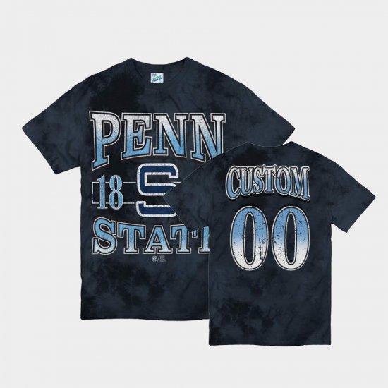 #00 Custom Vintage Tubular Penn State Mens Navy T-Shirt 675351-161