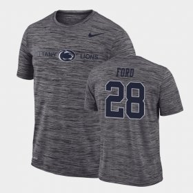 #28 Devyn Ford GFX Velocity Penn State Nittany Lions Sideline Legend Performance Men's Gray T-Shirt 297785-602 #28 Devyn Ford GFX Velocity Penn State Nittany Lions Sideline Legend Performance Men's Gray T-Shirt 297785-602