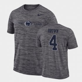 #4 Journey Brown GFX Velocity Penn State Nittany Lions Sideline Legend Performance Mens Gray T-Shirt 706933-980 #4 Journey Brown GFX Velocity Penn State Nittany Lions Sideline Legend Performance Mens Gray T-Shirt 706933-980