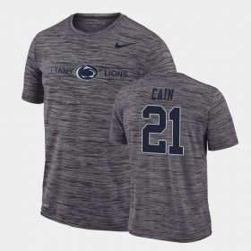 #21 Noah Cain GFX Velocity Penn State Sideline Legend Performance Mens Gray T-Shirt 630259-847 #21 Noah Cain GFX Velocity Penn State Sideline Legend Performance Mens Gray T-Shirt 630259-847