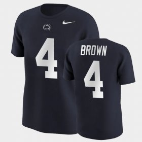 #4 Journey Brown College Football PSU Name & Number Men's Navy T-Shirt 988030-374 #4 Journey Brown College Football PSU Name & Number Men's Navy T-Shirt 988030-374