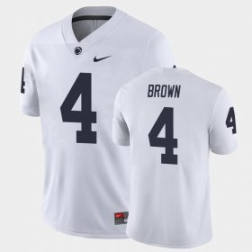 #4 Journey Brown College Football Penn State Nittany Lions Game Mens White Jersey 204184-496