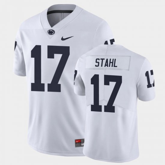 #17 Mason Stahl Limited Penn State Nittany Lions College Football Men\'s White Jersey 286569-519