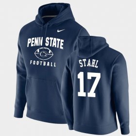 #17 Mason Stahl Oopty Oop Nittany Lions Football Pullover Men's Navy Hoodie 659614-160