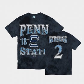 #2 Micah Bowens Vintage Tubular Penn State Men's Navy T-Shirt 390724-141