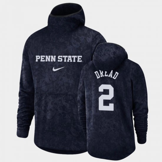 #2 Myles Dread Basketball Spotlight Penn State Pullover Team Logo Men Navy Hoodie 276186-472