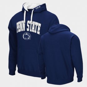 Arch & Logo 2.0 Penn State Pullover Men's Navy Hoodie 113588-798 Arch & Logo 2.0 Penn State Pullover Men's Navy Hoodie 113588-798