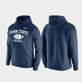 Retro Football Penn State Club Fleece Men Navy Hoodie 818659-697 Retro Football Penn State Club Fleece Men Navy Hoodie 818659-697