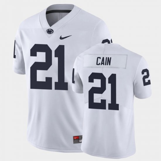 #21 Noah Cain Limited Penn State Nittany Lions College Football Men\'s White Jersey 931004-375