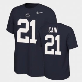 #21 Noah Cain Name and Number Nittany Lions Name & Number Retro Mens Navy T-Shirt 392751-683 #21 Noah Cain Name and Number Nittany Lions Name & Number Retro Mens Navy T-Shirt 392751-683