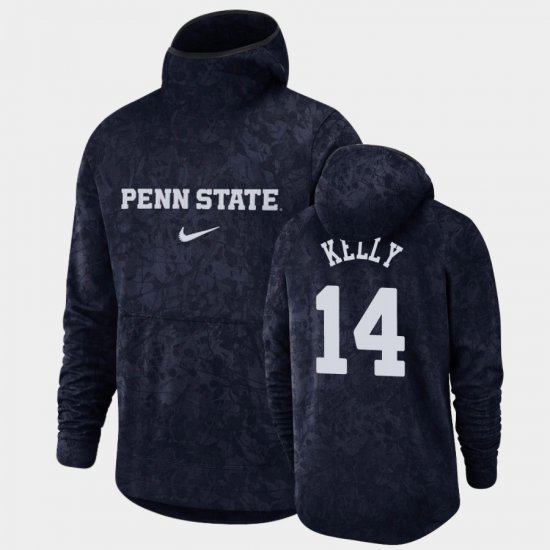 #14 Patrick Kelly Basketball Spotlight PSU Pullover Team Logo Mens Navy Hoodie 922854-438