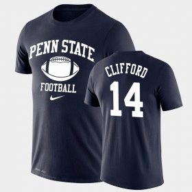 #14 Sean Clifford Retro Football Penn State Lockup Legend Performance Men's Navy T-Shirt 508185-712