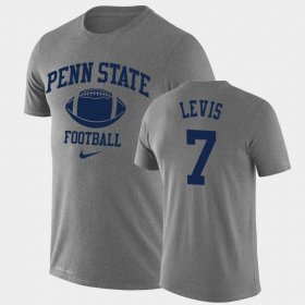#7 Will Levis Retro Football Nittany Lions Lockup Legend Performance Men's Heathered Gray T-Shirt 891295-847 #7 Will Levis Retro Football Nittany Lions Lockup Legend Performance Men's Heathered Gray T-Shirt 891295-847
