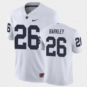 #26 Saquon Barkley College Football Nittany Lions Game Men's White Jersey 256660-347