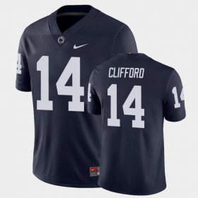 #14 Sean Clifford College Football PSU Game Men Navy Jersey 146923-753