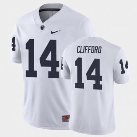 #14 Sean Clifford College Football PSU Game Men's White Jersey 537928-815