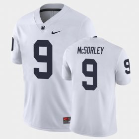 #9 Trace McSorley College Football Penn State Nittany Lions Game Mens White Jersey 168246-457