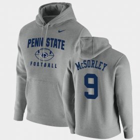 #9 Trace McSorley Oopty Oop PSU Football Pullover Mens Gray Hoodie 597355-731 #9 Trace McSorley Oopty Oop PSU Football Pullover Mens Gray Hoodie 597355-731
