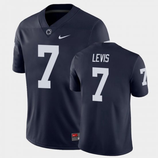 #7 Will Levis College Football Nittany Lions Game Mens Navy Jersey 559070-600