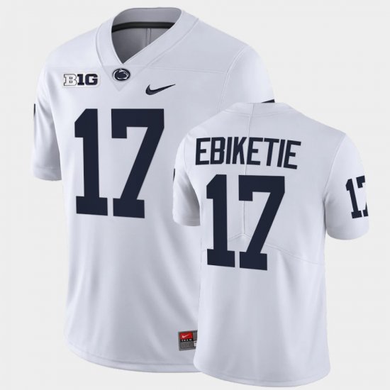 #17 Arnold Ebiketie College Football Penn State Nittany Lions Limited Men\'s White Jersey 960215-964