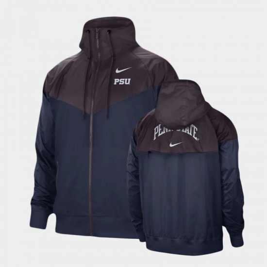 Windrunner Penn State Men Charcoal Navy Jacket 923061-569