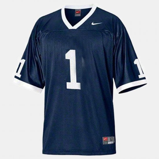 #1 College Football PSU Youth Blue Jersey 871155-130