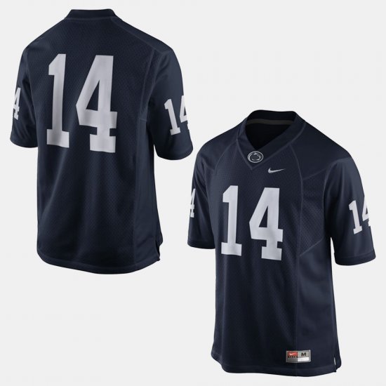 #14 College Football PSU Men\'s Navy Blue Jersey 911004-921