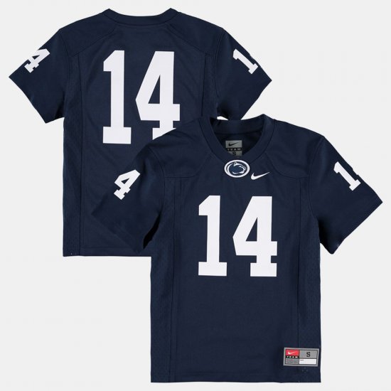 #14 College Football Penn State Youth Navy Jersey 404325-995