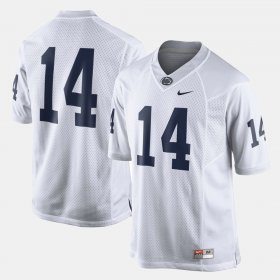 #14 College Football Penn State Nittany Lions Men White Jersey 643558-879