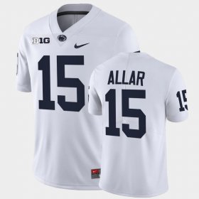 #15 Drew Allar College Football Nittany Lions Limited Men's White Jersey 959119-927