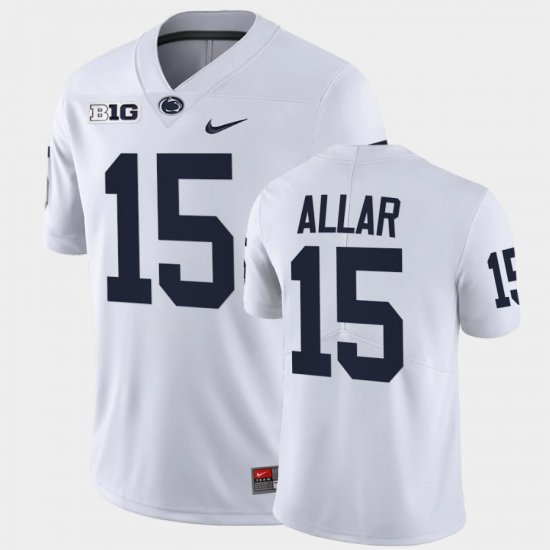 #15 Drew Allar College Football Nittany Lions Limited Men\'s White Jersey 959119-927