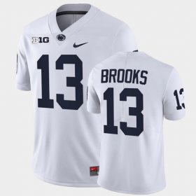 #13 Ellis Brooks College Football PSU Limited Men White Jersey 784519-757