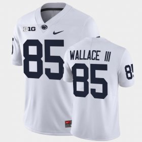 #85 Harrison Wallace III College Football PSU Limited Men's White Jersey 671366-883