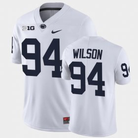 #94 Jake Wilson College Football Penn State Nittany Lions Limited Men's White Jersey 788958-121