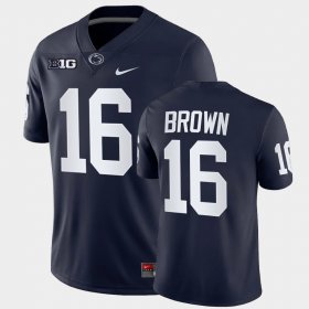 #16 Ji'Ayir Brown College Football Penn State Nittany Lions Game Men's Navy Jersey 272550-283