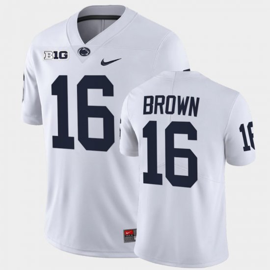 #16 Ji\'Ayir Brown College Football Penn State Limited Men\'s White Jersey 766291-252