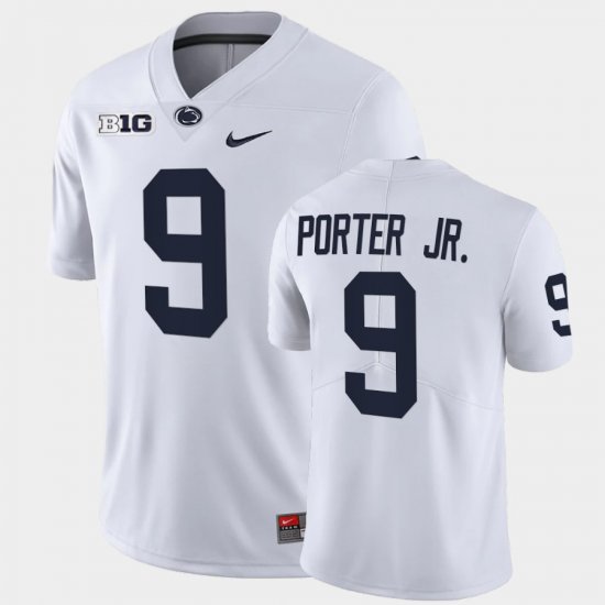 #9 Joey Porter Jr. College Football Penn State Limited Mens White Jersey 326361-601