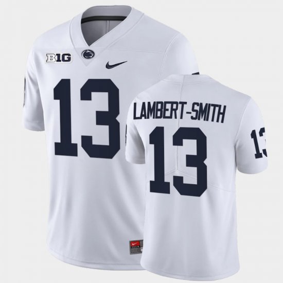 #13 KeAndre Lambert-Smith College Football PSU Limited Mens White Jersey 511213-908