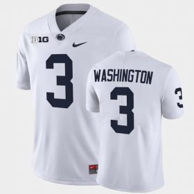 #3 Parker Washington College Football Penn State Limited Men White Jersey 788230-341