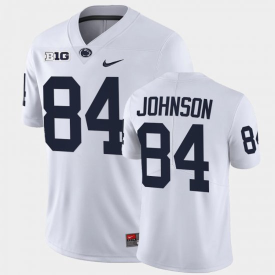 #84 Theo Johnson College Football Penn State Nittany Lions Limited Men\'s White Jersey 161312-846