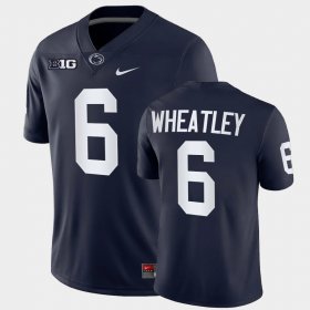 #6 Zakee Wheatley College Football Penn State Nittany Lions Game Mens Navy Jersey 573446-884