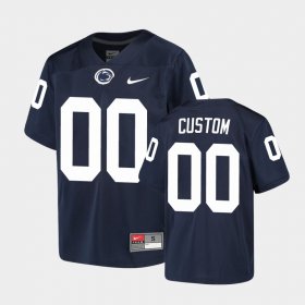 #00 Custom Alumni Penn State Nittany Lions Youth Navy Jersey 169662-888