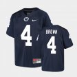 #4 Journey Brown Alumni PSU Youth Navy Jersey 800215-947